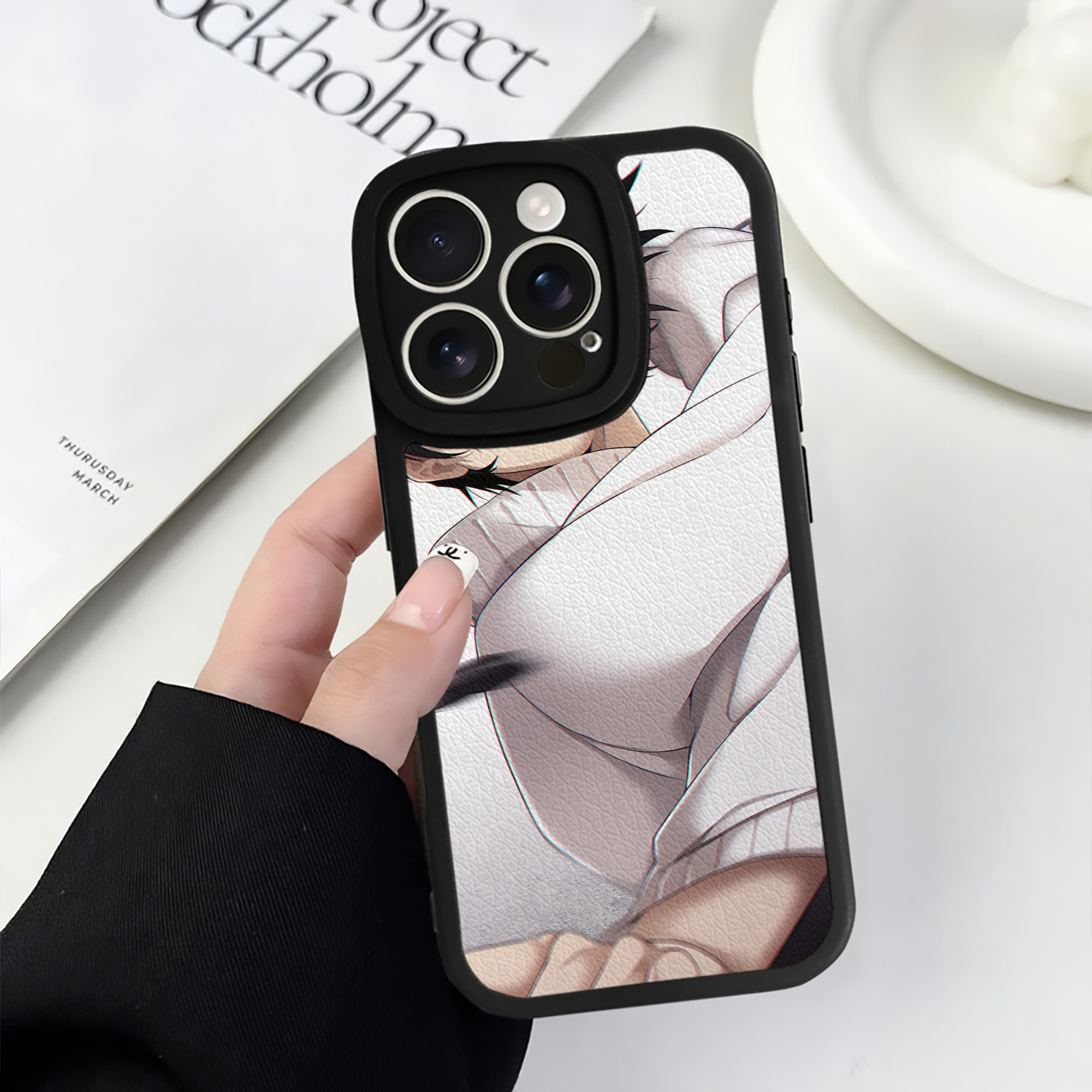 （画像用） SPY×FAMILY间谍家家酒 【iPhone 16シリーズ対応】シリコンスマホケース（レザー調） 材質：シリコン